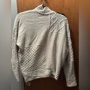 American Eagle Outfitters Textured Cream Sweater